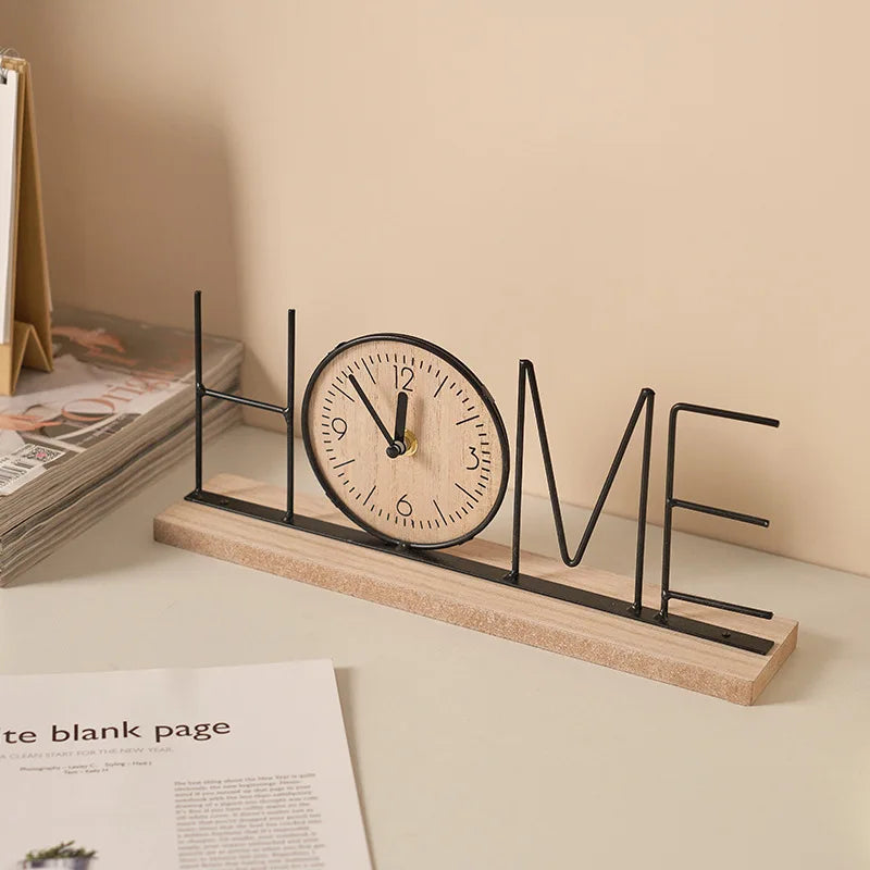 Creative Clock Arrangement