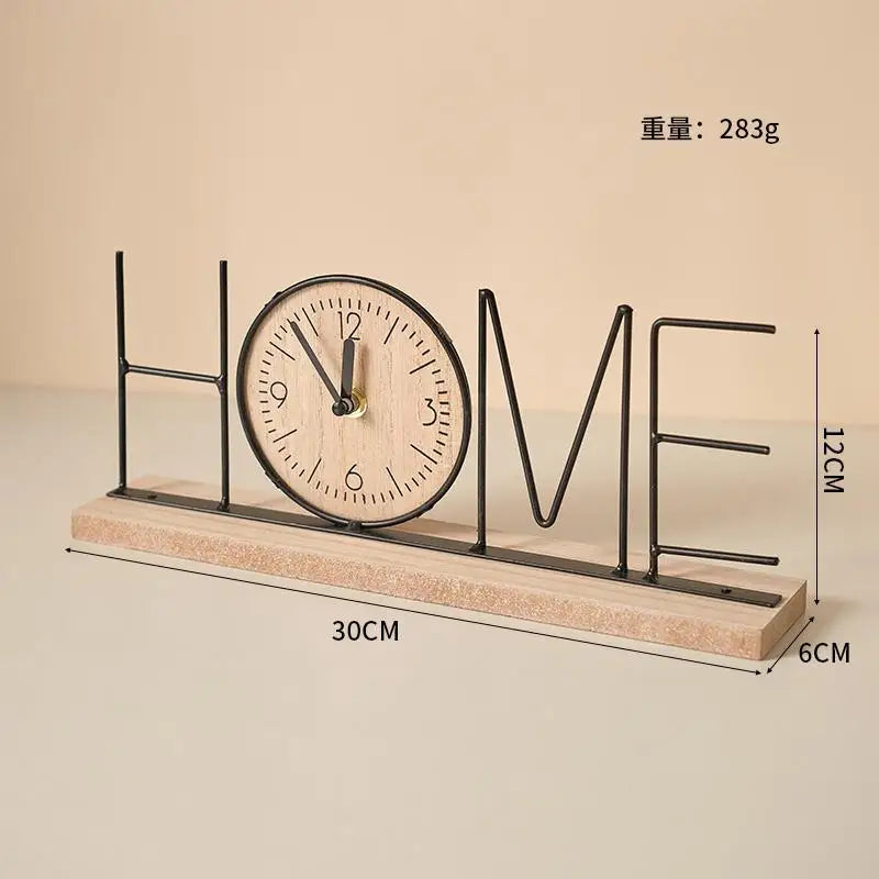 Creative Clock Arrangement