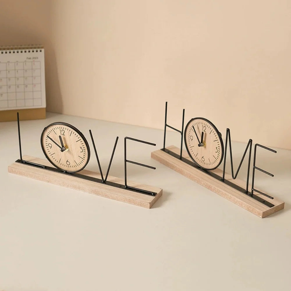 Creative Clock Arrangement