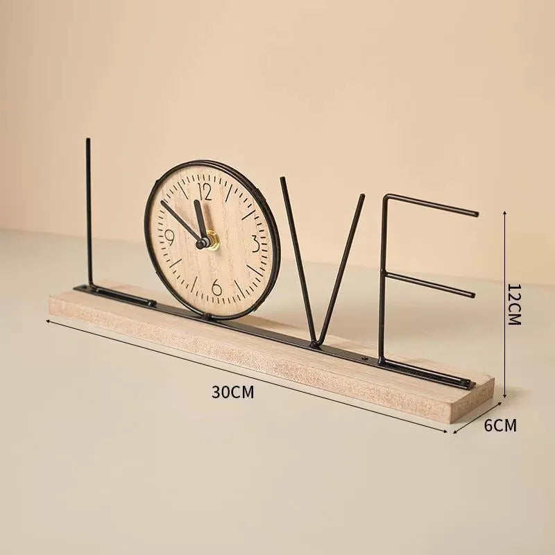 Creative Clock Arrangement