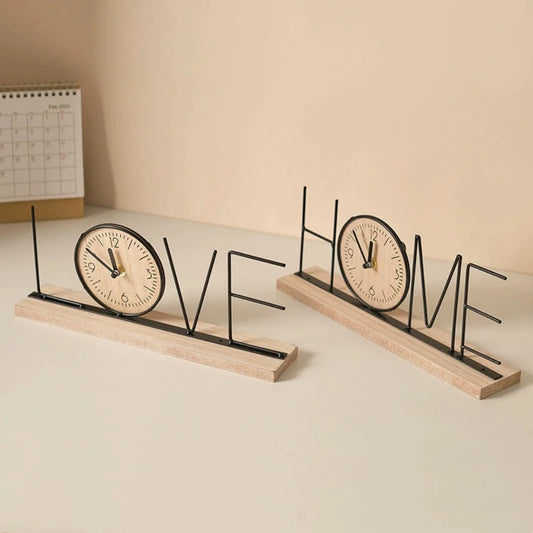 Creative Clock Arrangement